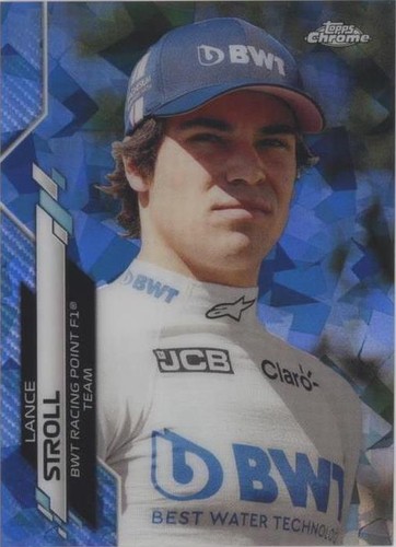2020 Topps Chrome Sapphire Edition Formula 1 - Lance Stroll #187