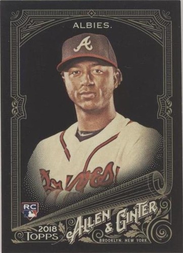2018 Topps Allen & Ginter's X - Ozzie Albies #116