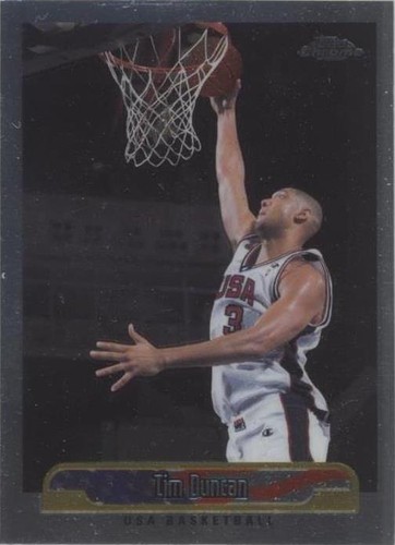 1999-00 Topps Chrome - Tim Duncan #254