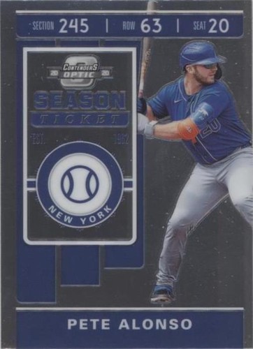 2020 Panini Chronicles - Pete Alonso #23