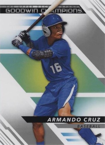 2022 Upper Deck Goodwin Champions - Armando Cruz #16