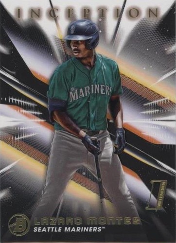 Bowman Chrome Prospect 2023 Lazaro Montes 1st Mariners ON CARD