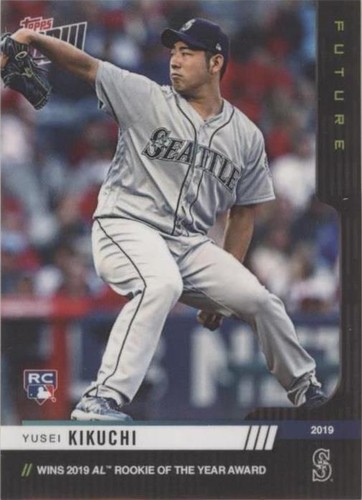2019 TOPPS NOW #9 ICHIRO & KIKUCHI - JAPANESE SERIES 3/21/19