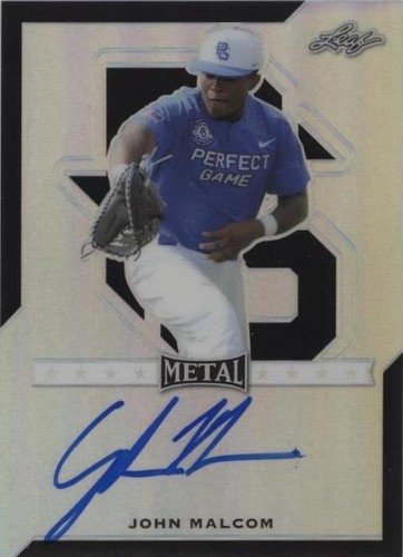 2017 Leaf Perfect Game All-American Classic - John Malcom #BA-JM1