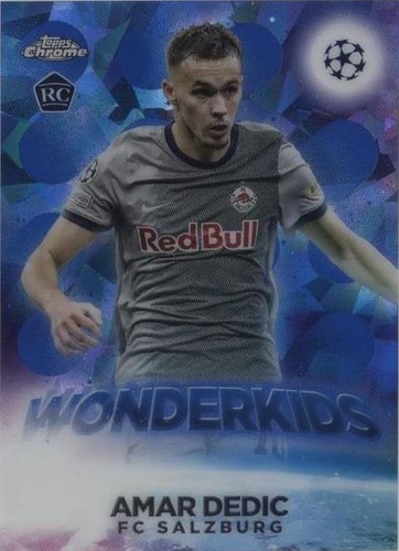 2022-23 Topps Chrome Sapphire Edition UEFA Club Competitions Amar Dedic #W-14