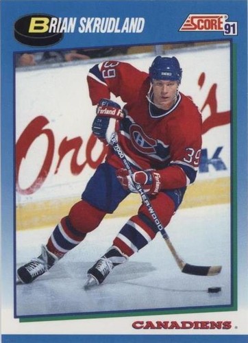 1991-92 Score Canadian - Brian Skrudland #514