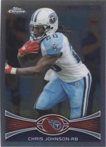 2012 Topps Chrome Chris Johnson #44