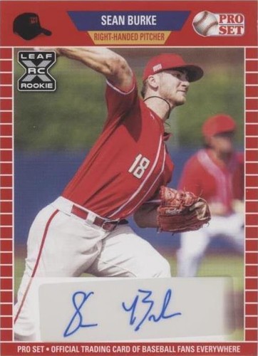 2021 Leaf Pro Set Baseball Blaster - Sean Burke #PS-SB1