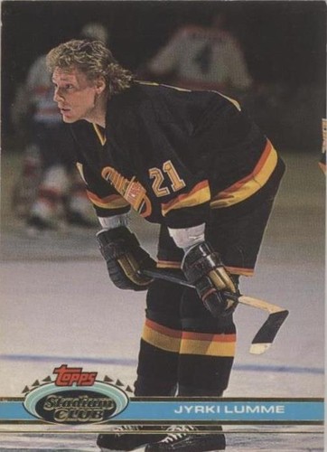 1991-92 Topps Stadium Club - Jyrki Lumme #154