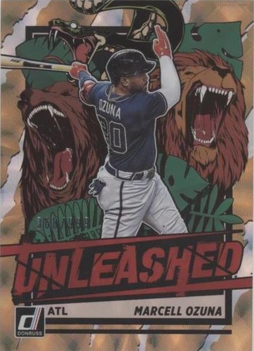2021 Panini Donruss - Marcell Ozuna #UNL11