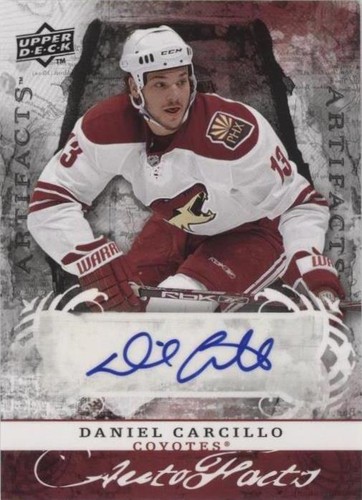 2008-09 Upper Deck Artifacts - Daniel Carcillo #AF-CA