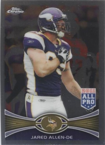 2012 Topps Chrome Jared Allen #154