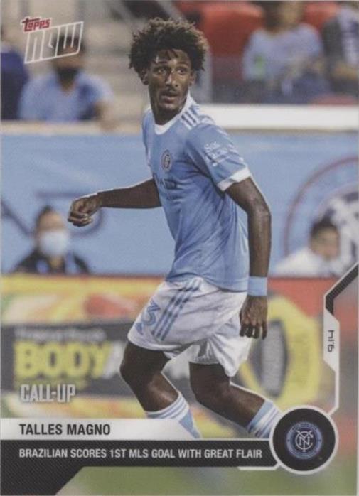 2021 Topps Now MLS Talles Magno #139