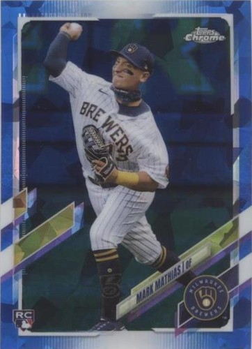 2021 Topps Chrome Sapphire Edition - Mark Mathias #421