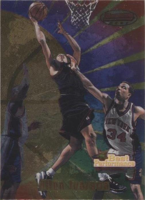 Topps Allen Iverson Basketball 1997-98 Season Sports Trading Topps Allen Iverson Basketball 1997-98 Season Sports Trading
