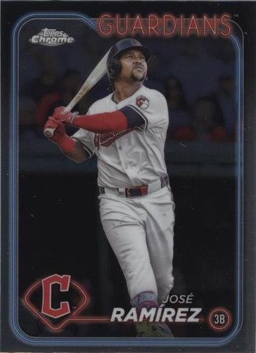 2024 Topps Chrome Lids Mitchell & Ness - Jose Ramirez #46