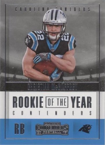 2017 Panini Contenders Christian McCaffrey #RY-8
