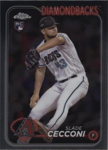 2024 Topps Chrome - Slade Cecconi #77