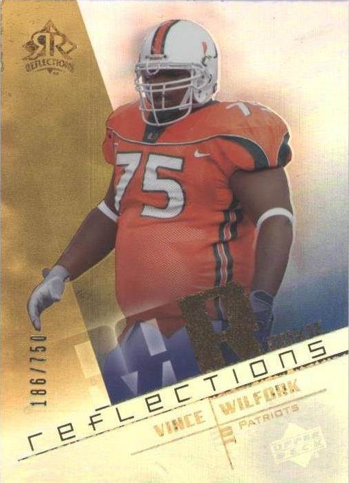 2004 Upper Deck Reflections Vince Wilfork #120