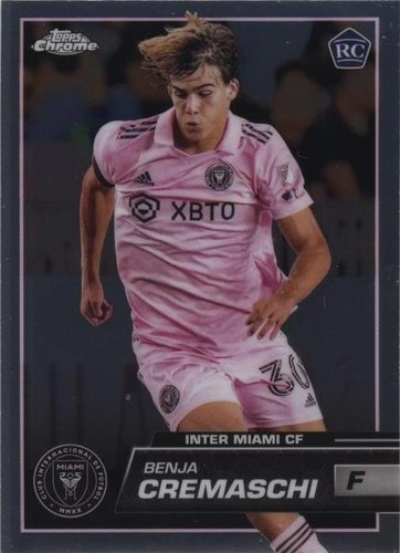 2023 Topps Chrome MLS Benjamin Cremaschi #112
