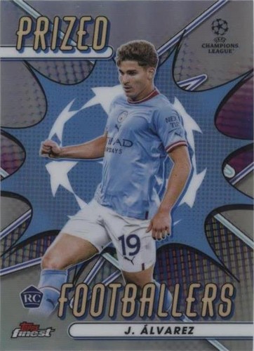 2022-23 Topps Finest UEFA Club Competitions Julian Alvarez #PF-16