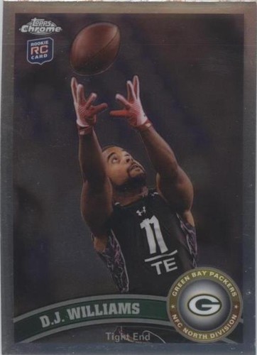 2011 Topps Chrome D.J. Williams #65
