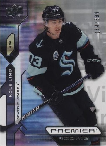 2021-22 Upper Deck Premier - Kole Lind #148