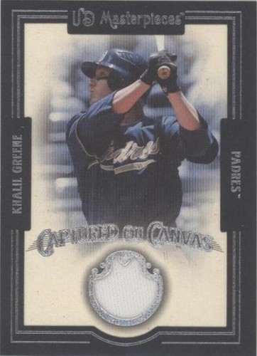 2007 UD Masterpieces - Khalil Greene #CC-GR
