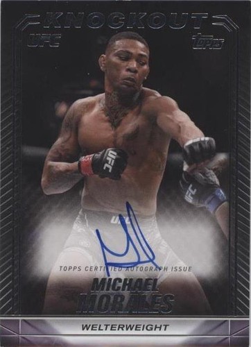 2024 Topps UFC Knockout - Michael Morales #KNA-MMS
