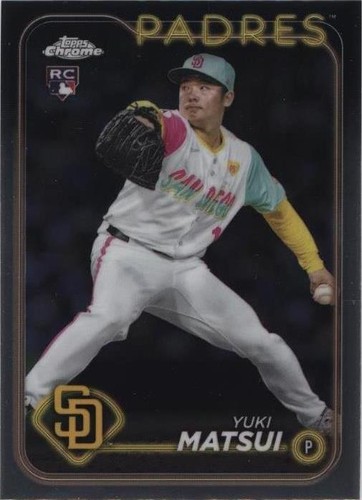 2024 Topps Chrome Frozenfractor #116 Ssp Yuki Matsui -2/0 | eBay