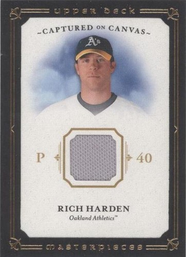 2008 Upper Deck Masterpieces - Rich Harden #CC-RH