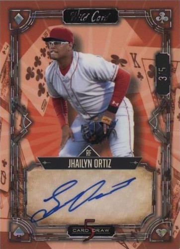 2023 Wild Card 5 Card Draw - Jhailyn Ortiz #5CDCL-34