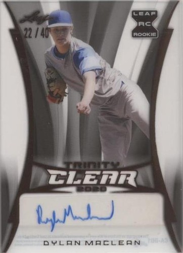 2020 Leaf Trinity - Dylan MacLean #CA-DD1