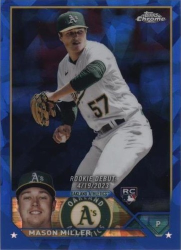 2023 Topps Chrome Update Series Sapphire Edition - Mason Miller #USCS210