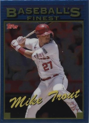 2024 Topps Finest - Mike Trout #93-8