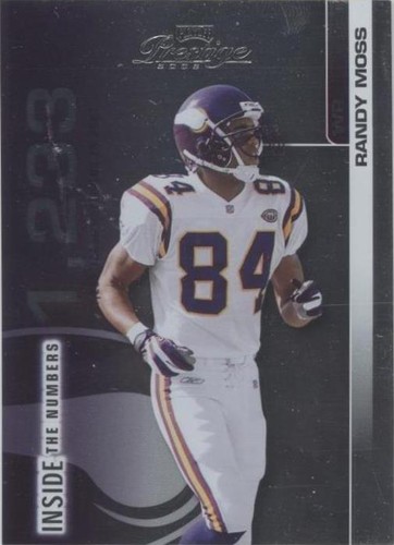 2002 Playoff Prestige Randy Moss #IN 19