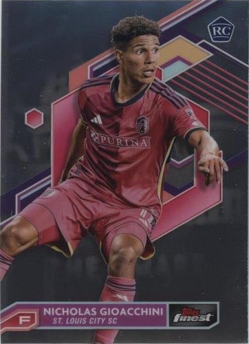 2023 Topps Finest MLS Nicholas Gioacchini #26
