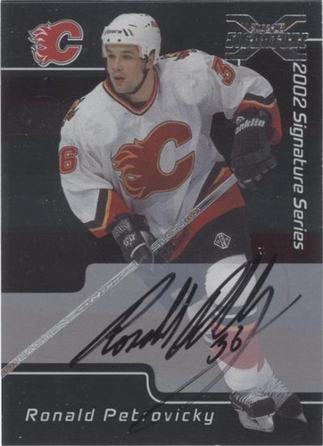 2002-03 In the Game Be A Player Signature Series - Ronald Petrovicky #055