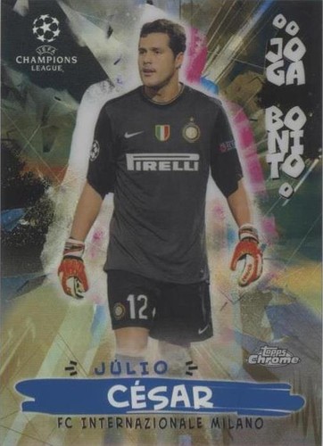 2020-21 Topps Chrome UCL Julio Cesar #JB-14