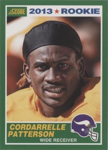 2013 Score Cordarrelle Patterson #351