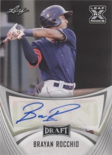 2021 Leaf Draft - Brayan Rocchio #BA-BR1