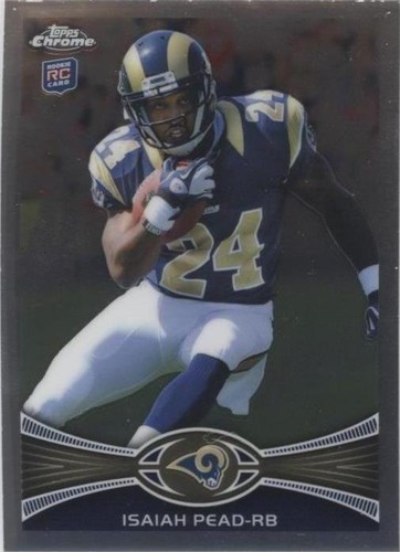 2012 Topps Chrome Isaiah Pead #202