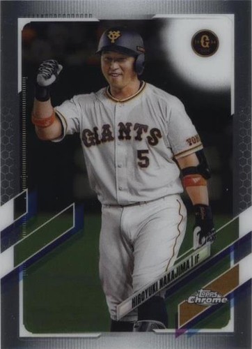 2021 Topps Chrome NPB Nippon Professional Baseball - Hiroyuki Nakajima #6