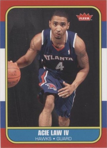 2007-08 Fleer - Acie Law #86R-150