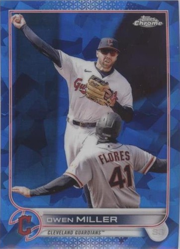 2022 Topps Chrome Update Series Sapphire Edition - Owen Miller #US213