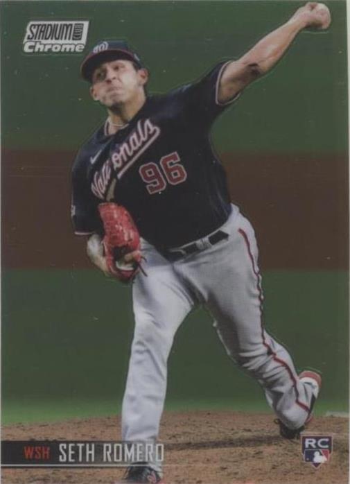 2021 Topps Stadium Club Chrome - Seth Romero #339