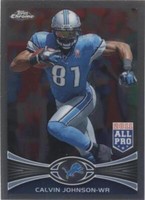 2012 Topps Chrome Calvin Johnson #115