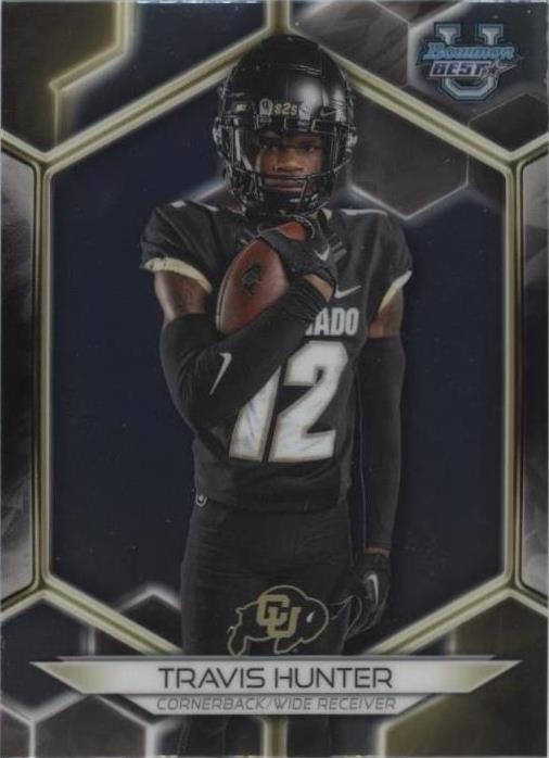 2023 Bowman's Best University Travis Hunter #12