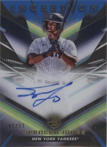 2023 Bowman Inception - Spencer Jones #BPA-SJ