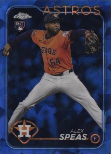 2024 Topps Chrome Update Series Sapphire Edition - Alex Speas #USCS222